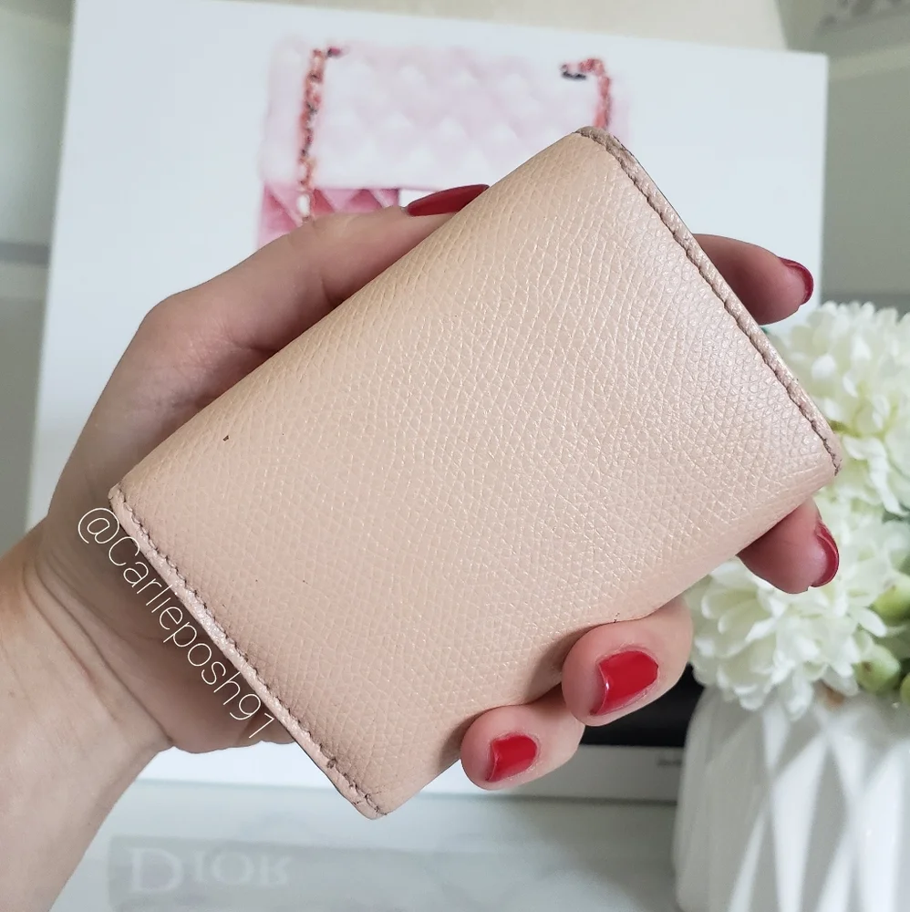 Authentic Pre-owned Fendi Zucca F Is FF Micro Trifold Compact Wallet - Picture 5 of 16